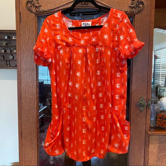 Holding Horses Orange Tunic - Picture 2 of 10